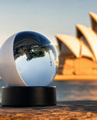 Video Memory Ball — Custom Christmas Crystal Keepsake (70mm)